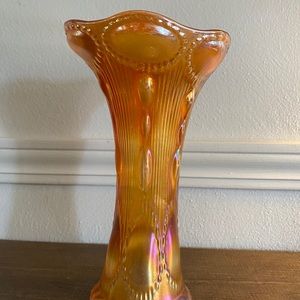 Vintage Gasoline Glass Vase
